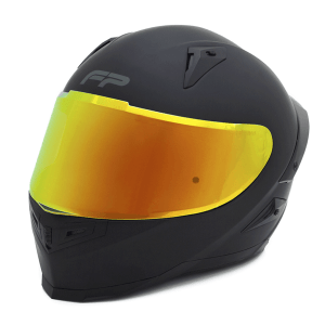 CASCO IGNITION NEGRO MATE / REVO RED