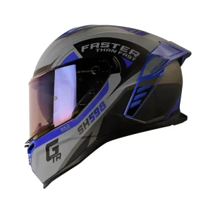 Casco SHAFT SH-598GTR Jbond-azul