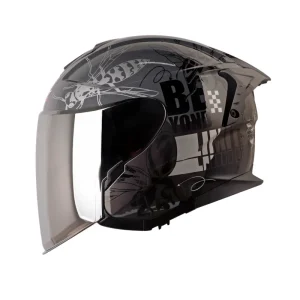 CASCO ABIERTO SHAFT_PRO 240DV FRA- GRIS SILVER